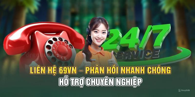 Liên hệ 69VN với các thông tin về tài khoản