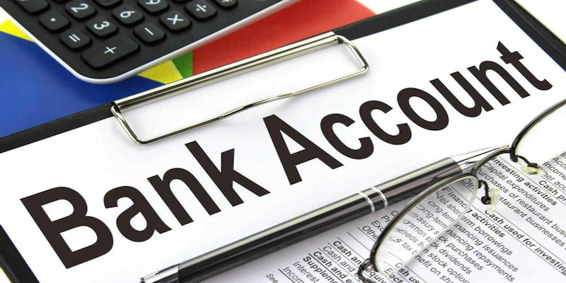 Mỗi người chơi cần có cho mình một account ngân hàng