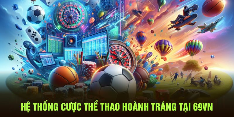 Hệ thông cược thể thao hoành tráng tại 69VN